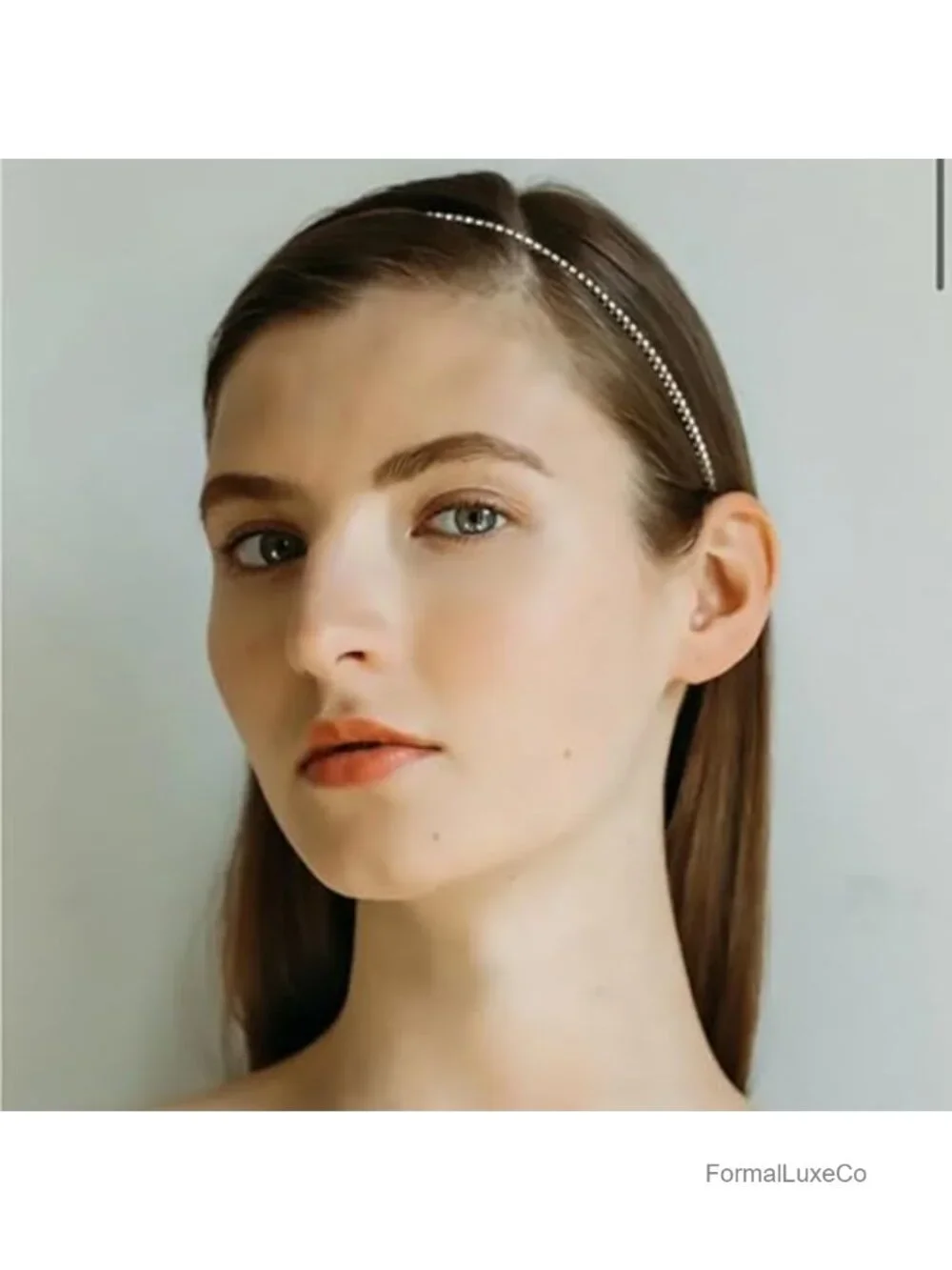 Rhinestone Headbands for Women - Sparkly Crystal Hair Hoops Non Slip Metal